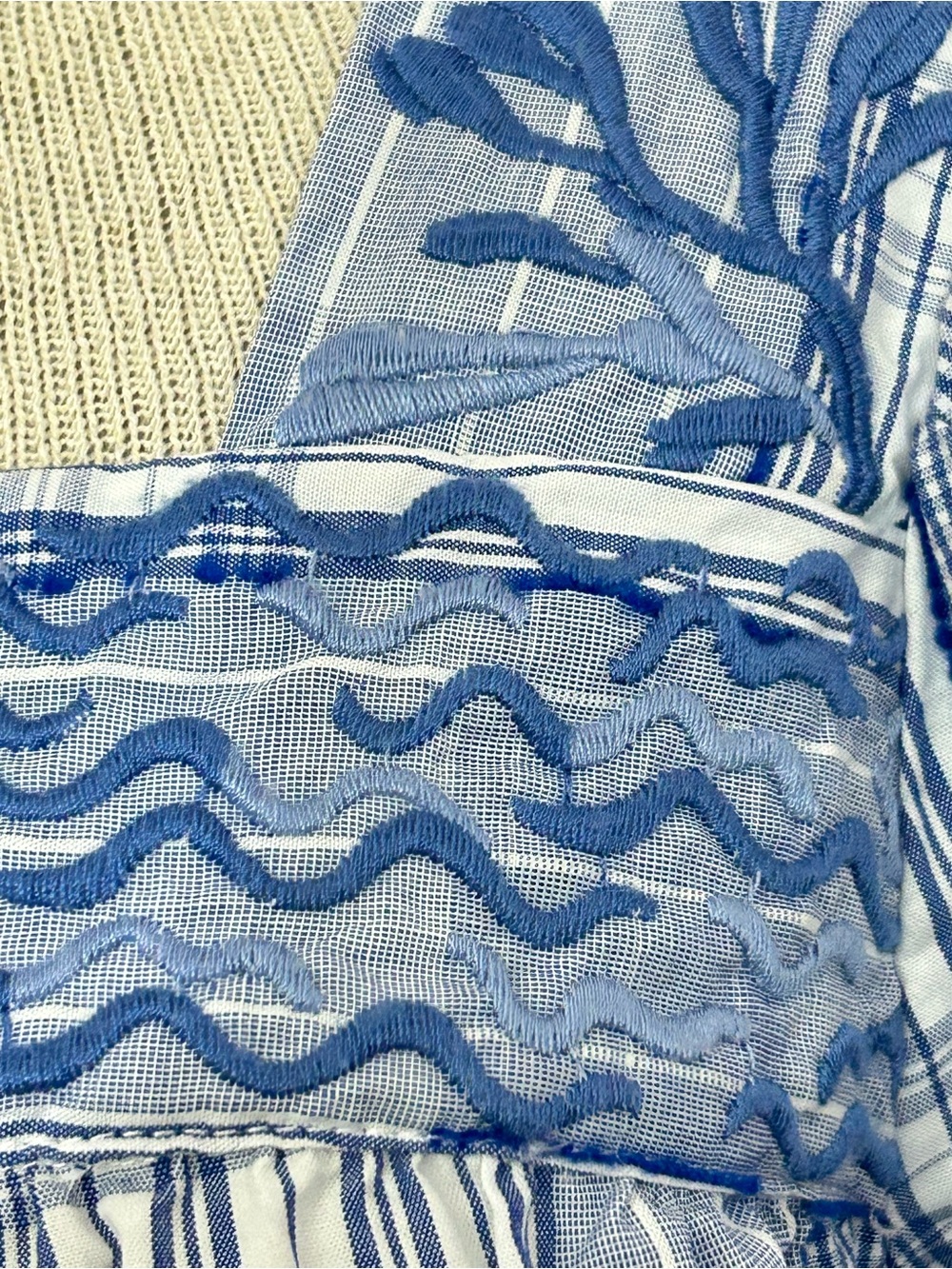 Johnny Was Marbella Square Neck Dress XS - Picture 9 of 13